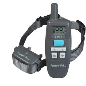 Premier Pet 300 Yard Remote Trainer, 3 Correction Modes, Rechargeable, Waterproo